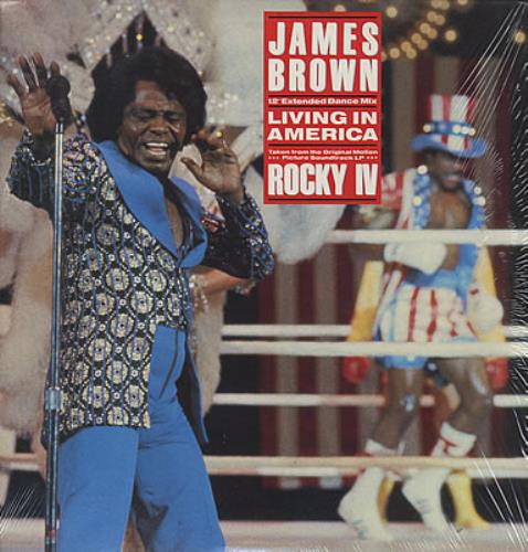 James Brown Living In America - Extended Dance Mix US 12